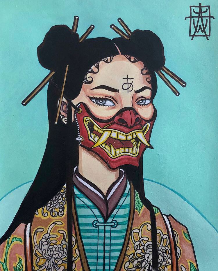 ‘Wise Eyes’ (print)